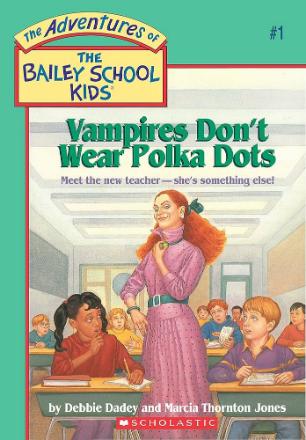 Book Cover of Vampires Don't Wear Polka Dots