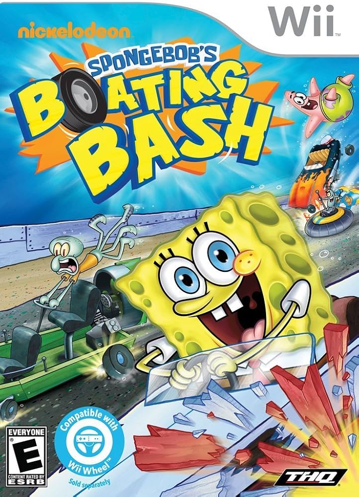 Cover Art of Spongebob's Boating Bash