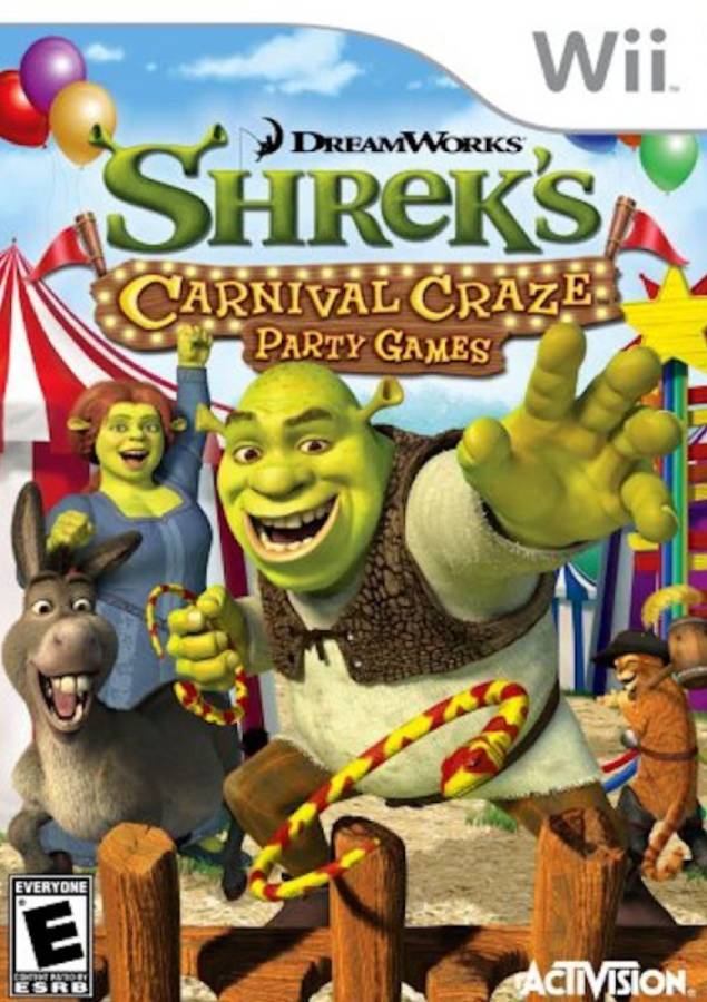 Cover Art of Shrek's Carnival Craze