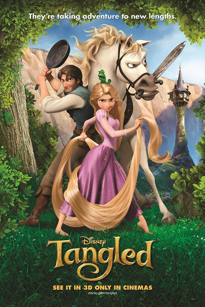 Movie Poster of Tangled