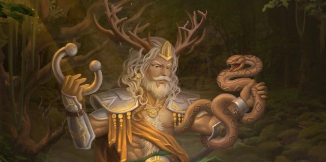 The God Cernunnos