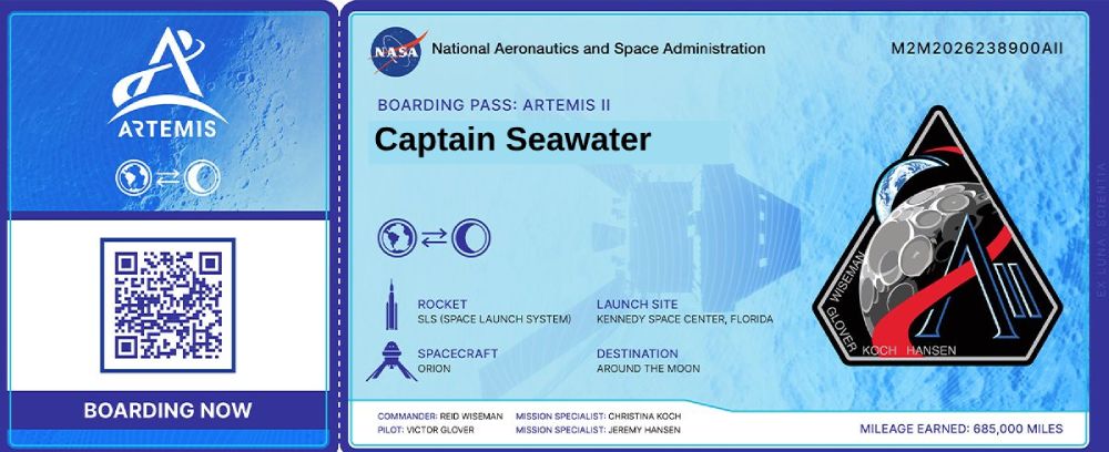 NASA Artemis Space Ticket To The Moon