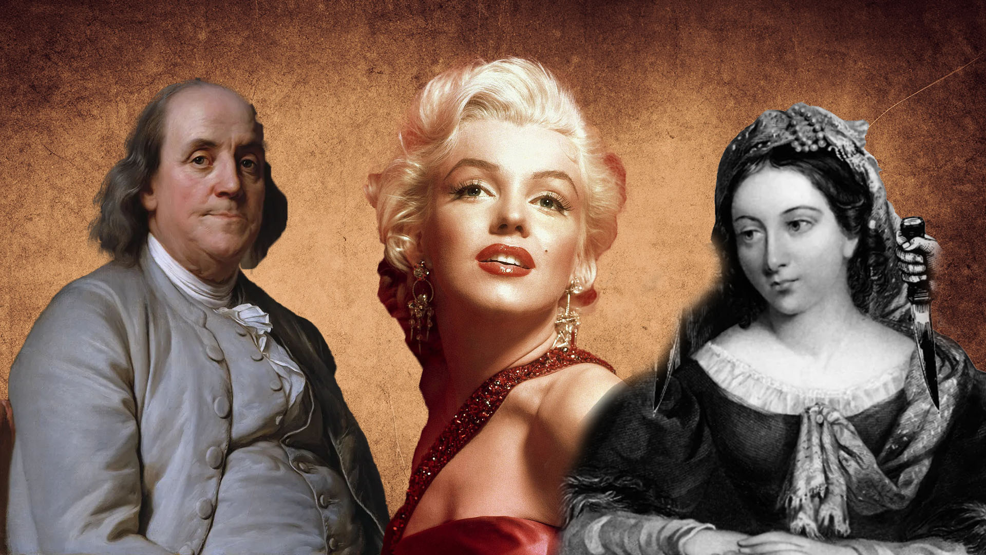 Mary Fortune, Ben Franklin and Maralyn Monroe