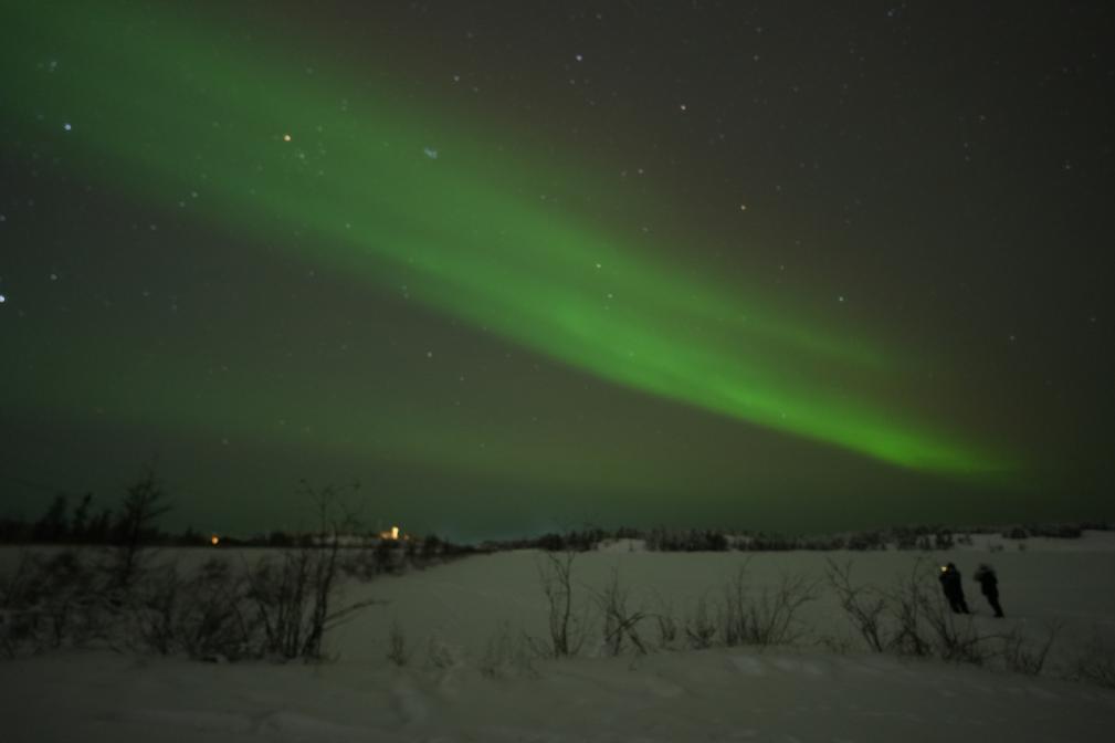 The Northern Lights of Yellowknife, Northwestern Territories