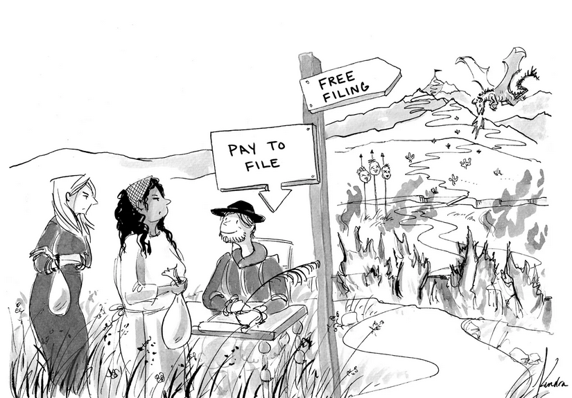 A Cartoon From The NewYorker about Taxes