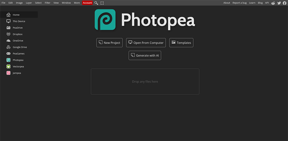Photopea A Free Photoshop Alternative