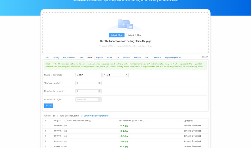 Batch Image Re-Namer