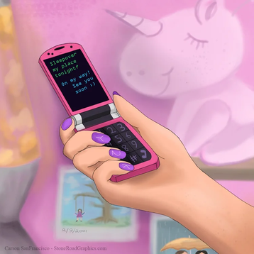 Sleepover Tonight?, 2025, Krita