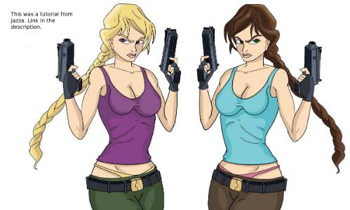 Lara Croft and Her Sister